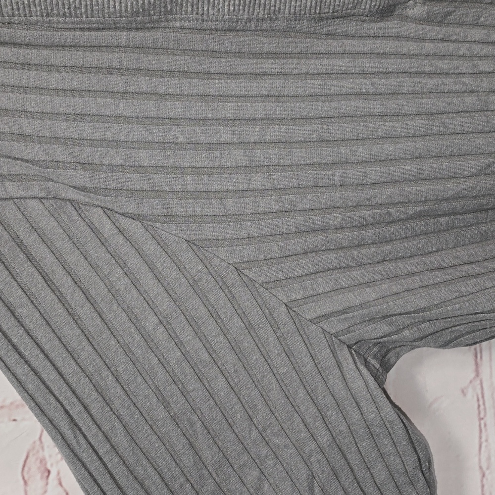Nike Yoga Luxe Gray Ribbed Cover-Up Long Sleeve Womens Size 2x - Picture 3 of 10